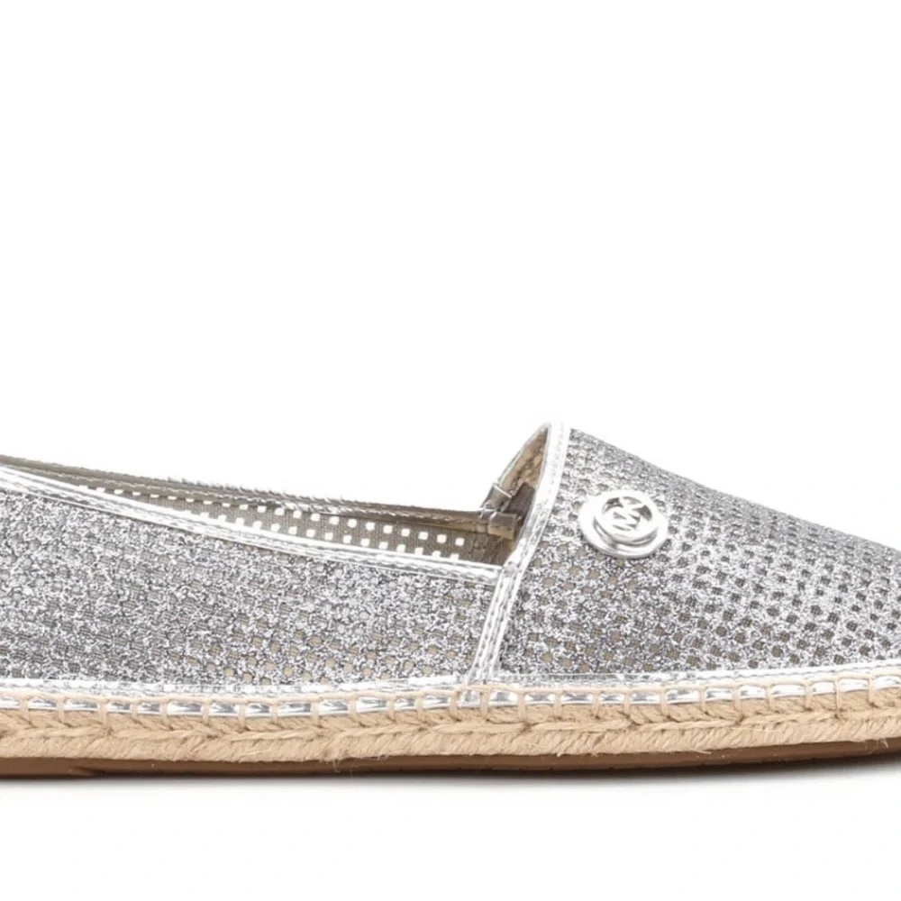 Michael Kor Kendrick slip on fine mesh perforated espadrille slip on shoes 6.5